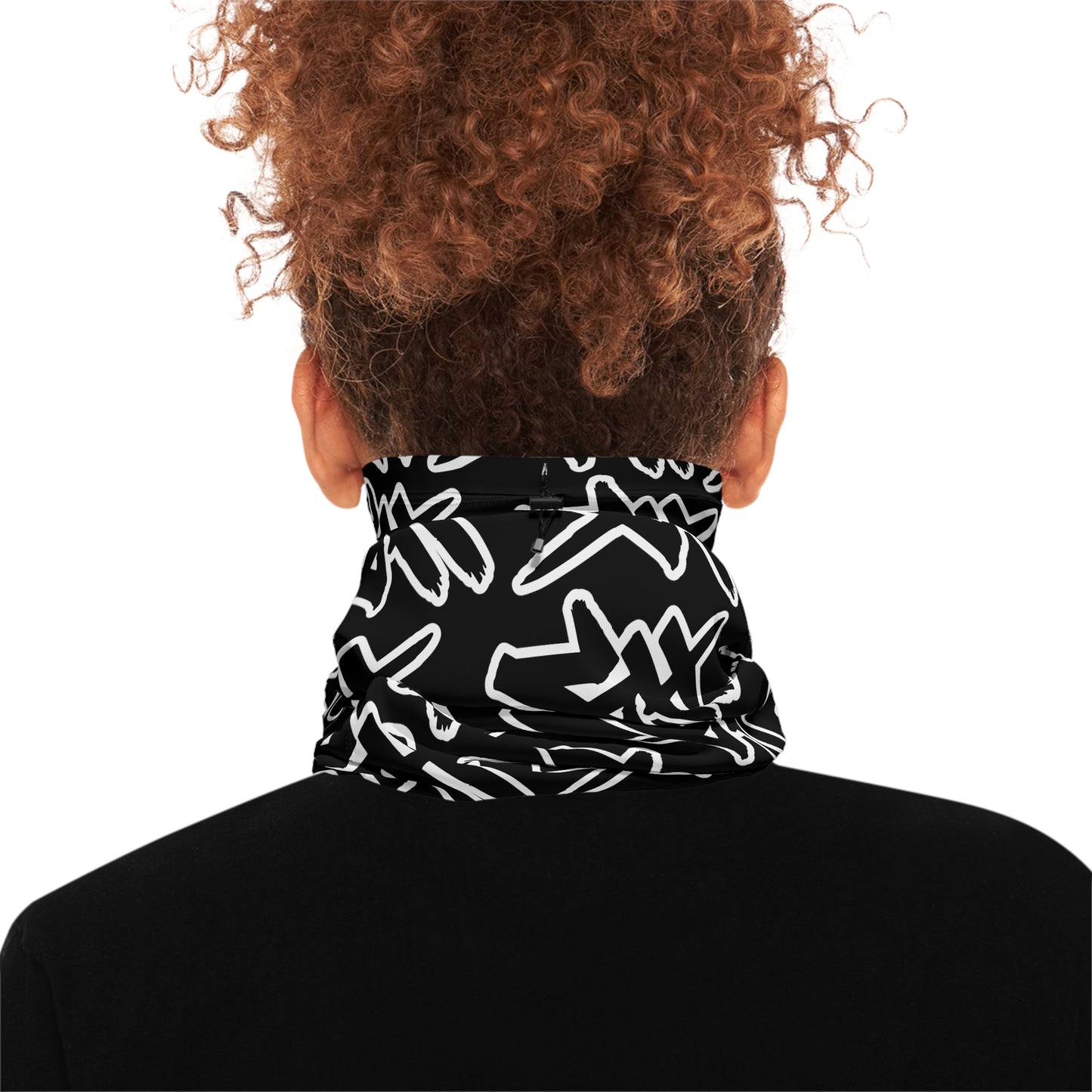 GH Winter Neck Gaiter With Drawstring