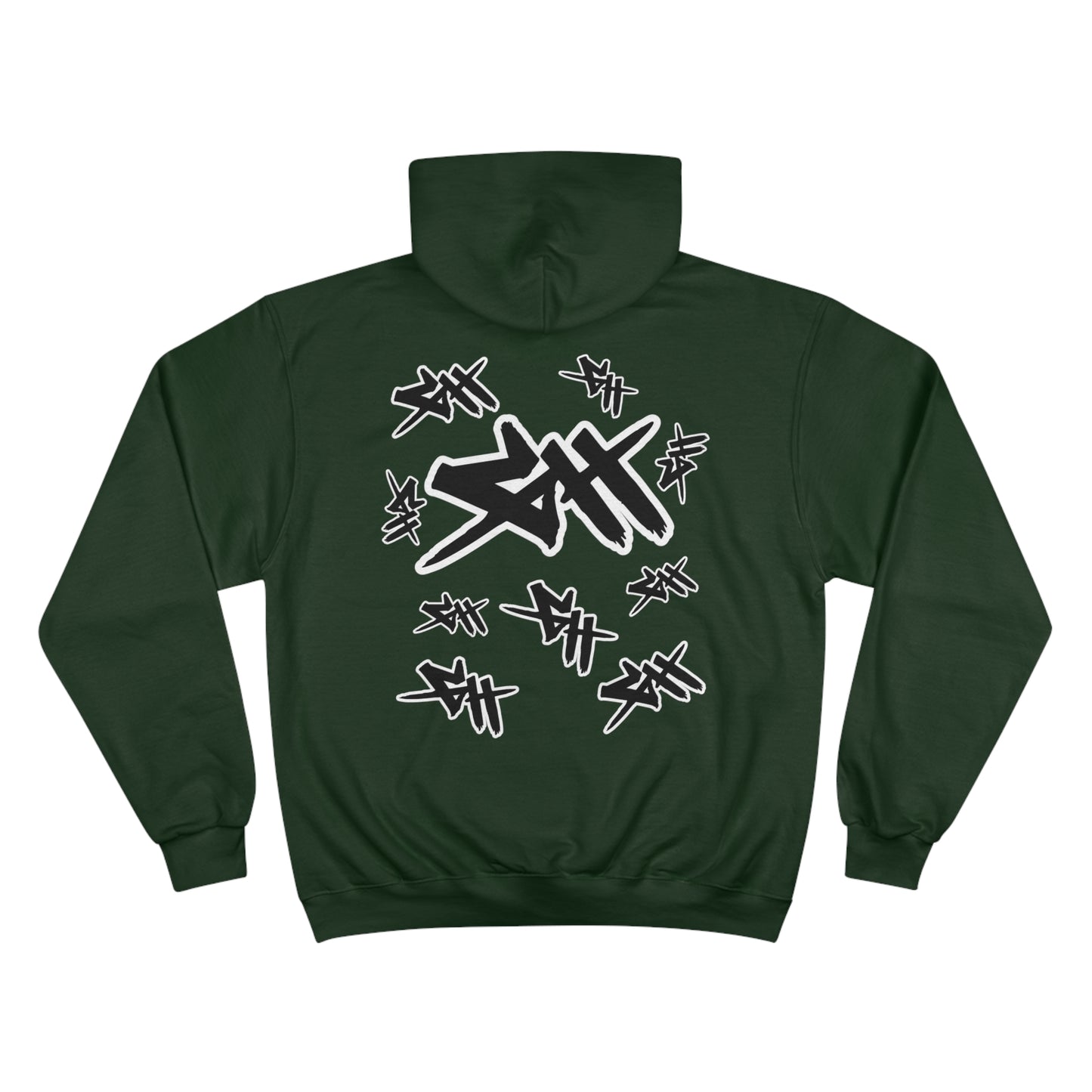 GH Slaps Front and Back Pattern Champion Hoodie