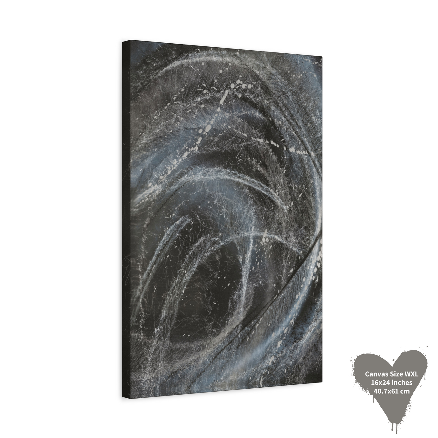 Abstract CANVAS Wall Art Print - Galaxy Eyes, stretched, For Home Or Office